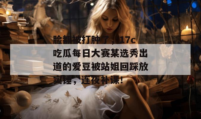 脸都被打肿了，17c吃瓜每日大赛某选秀出道的爱豆被站姐回踩放实锤，连夜补课！